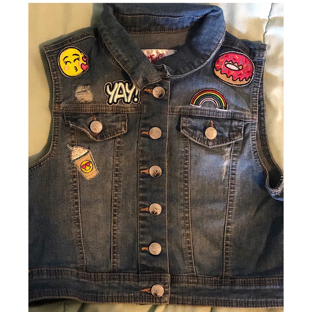 Cute justice girls vest
